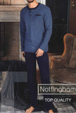 PIGIAMA UOMO COMFORT SERAFINO TASCHINO TERMO COTONE CALDO NOTTINGHAM ART. PG41432