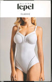 BODY DONNA MICROFIBRA MODELLANTE SPALLINE REGOLABILI SGAMBATO MARCA LEPEL ART. DAFNE