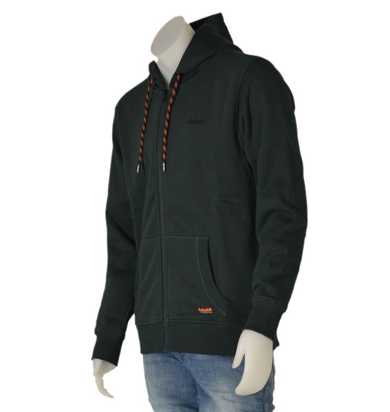 FELPA UOMO ZIP CAPPUCCIO POLSINI FASCIA TASCHE MARCA DATCH ART. DM2701