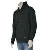 FELPA UOMO ZIP CAPPUCCIO POLSINI FASCIA TASCHE MARCA DATCH ART. DM2701