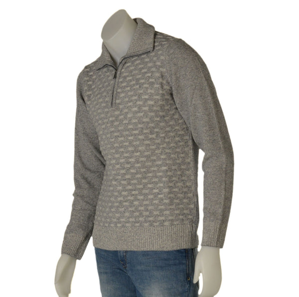 MAGLIONE UOMO RAGAZZO CAMIONISTA ZIP MARCA RE DEL MARE ART. 223718