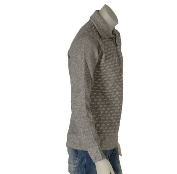 MAGLIONE UOMO RAGAZZO CAMIONISTA ZIP MARCA RE DEL MARE ART. 223718