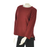 MAGLIONE DONNA TRE QUARTI BOTTONI RASATA LUNGHEZZA MARCA COVERI ART. DC815