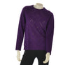 MAGLIONE DONNA GIROCOLLO BORDINO FASCIA ROMBI PUNTO LUCE MARCA RIVA TRICOT ART. S915301