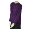 MAGLIONE DONNA GIROCOLLO BORDINO FASCIA ROMBI PUNTO LUCE MARCA RIVA TRICOT ART. S915301