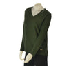 MAGLIONE DONNA SCOLLO POLSINIMFASCIA APPLICAZIONI MARCA COVERI ART. DC823