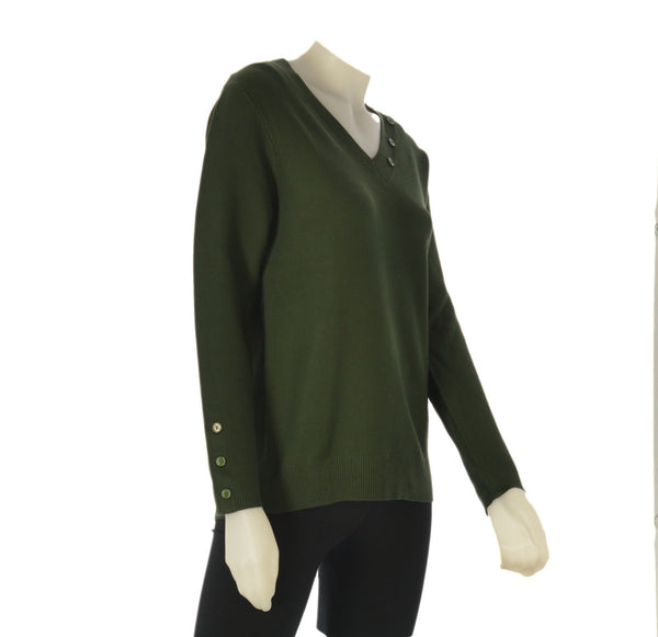 MAGLIONE DONNA SCOLLO POLSINIMFASCIA APPLICAZIONI MARCA COVERI ART. DC823