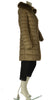GIACCONE DONNA ZIP BOTTONI POLSINI CAPPUCCIO ECOPELLICCIA TASCHE MARCA VIRGINIABLU ART. ARMIDA-11L