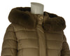 GIACCONE DONNA ZIP BOTTONI POLSINI CAPPUCCIO ECOPELLICCIA TASCHE MARCA VIRGINIABLU ART. ARMIDA-11L