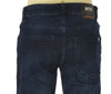 JEANS UOMO ZIP BOTTONE CINQUE TASCHE SCURO SLIM MARCA DATCH ART. DM8623