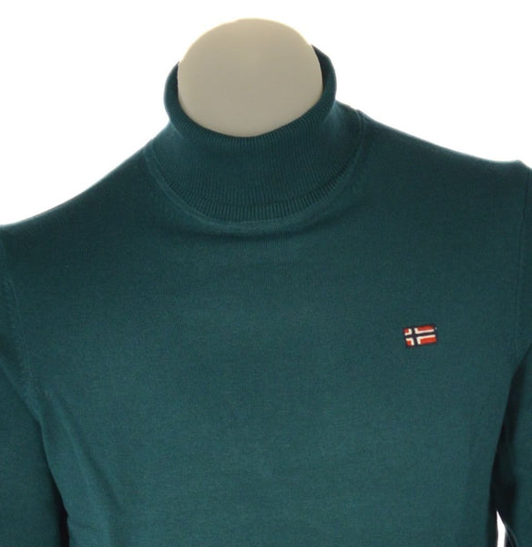 MAGLIONE UOMO DOLCEVITA POLSINI FASCIA RASATO LOGO MARCA SCUOLA NAUTICA ART. 133102