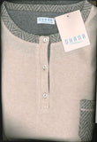 PIGIAMA CALIBRATO DONNA  SERAFINO JACQUARD TASCHINO POLSINI MARCA OHANA ART. 21858