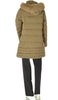 GIACCONE DONNA ZIP BOTTONI TASCHE CAPPUCCIO ECOPELLICCIA COULISSE MARCA TALENTI ART. TB700