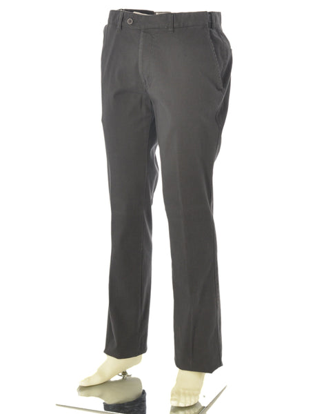 PANTALONE UOMO ZIP BOTTONE TASCHE ELASTICO REGOLARE MARCA LUIGI MORINI ART. 39-4280