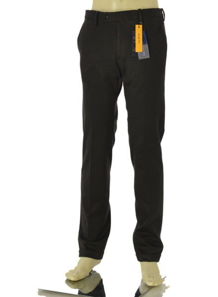 PANTALONI UOMO RAGAZZO JERSEY SLIM FIT MARCA A&P BIANCHI ART. 03779