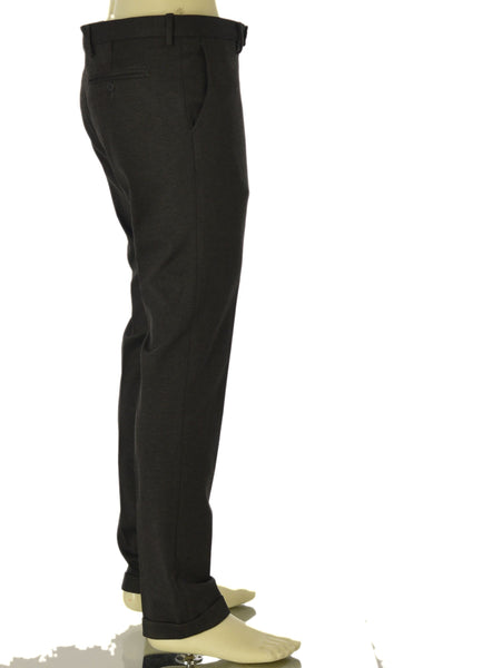 PANTALONI UOMO RAGAZZO JERSEY SLIM FIT MARCA A&P BIANCHI ART. 03779