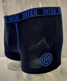 BOXER ELASTICIZZATO INTIMO UOMO RAGAZZO SQUADRA INTER ELASTICO LOGO PLANETEX ART. IN11050