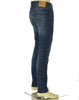 JEANS UOMO ZIP BOTTONE CINQUE TASCHE SLIM SCURO ART. ALBERT A7432