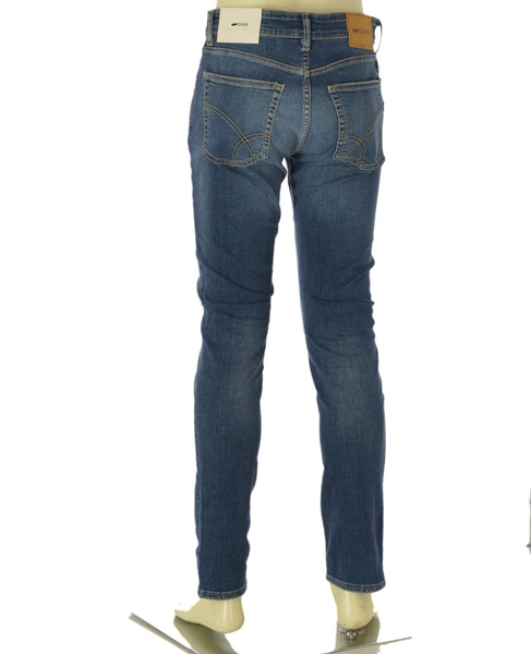 JEANS UOMO ZIP BOTTONE CINQUE TASCHE SKNNY MARCA GAS ART. SAX A7234
