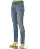 JEANS UOMO ZIP BOTTONE CINQUE TASCHE SKINNY CHIARO MARCA GAS ART. SAX A7245