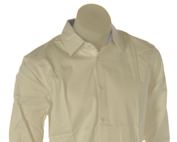 CAMICIA UOMO BOTTONI STONDATA RIGHE SLIM ART. KINS 7002