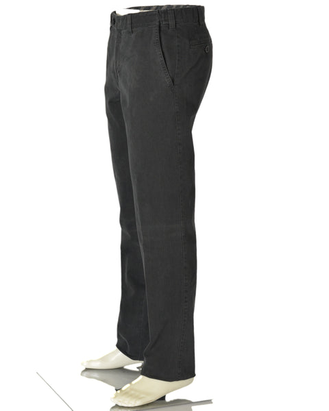 PANTALONE UOMO ZIP BOTTONE GANCIO TASCHE MARCA BUGATTI ART.46228