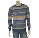 MAGLIONE COTONE UOMO RAGAZZO RIGATO GIROCOLLO MARCA RE DEL MARE ART. 224132