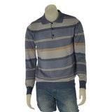 POLO COTONE UOMO RAGAZZO RIGATA MARCA RE DEL MARE ART. 224133