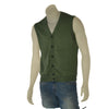 GILET UOMO RAGAZZO COTONE BOTTONI MARCA RE DEL MARE ART. 215