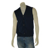 GILET UOMO RAGAZZO COTONE BOTTONI MARCA RE DEL MARE ART. 215