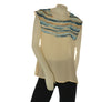 CAMICIA SMANICATA DONNA RAGAZZA SPACCHI BOTTONE MARCA LAURA BIAGIOTTI ART. 1430