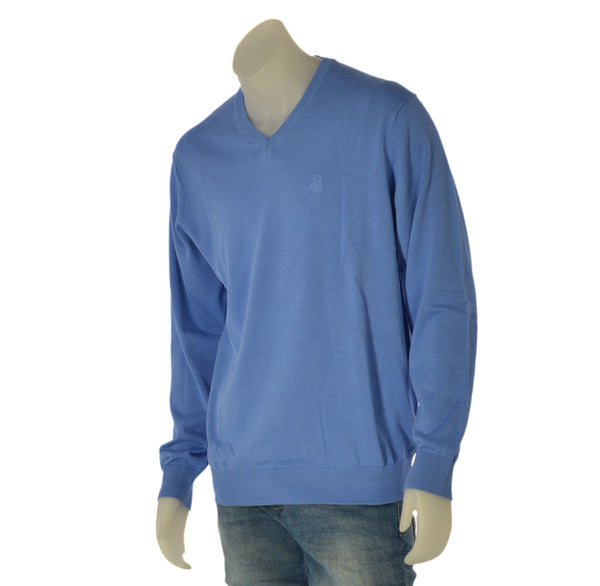 PULLOVER SCOLLO V UOMO RAGAZZO COTONE MARCA BASILE ART. BE0047