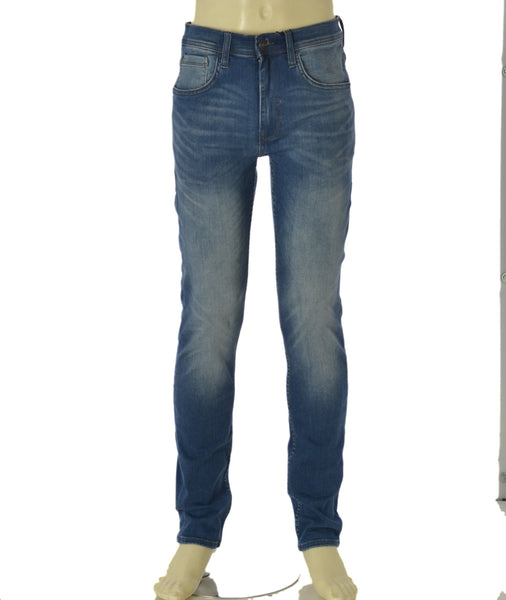 JEANS UOMO RAGAZZO ELASTICIZZATO SLIM FIT MARCA B BLEND ART. 20707721 JET