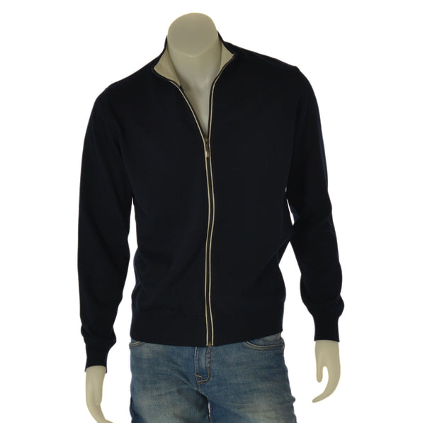 MAGLIONE COTONE UOMO RAGAZZO ZIP MARCA SPORTING MARE ART. 2340/170Z