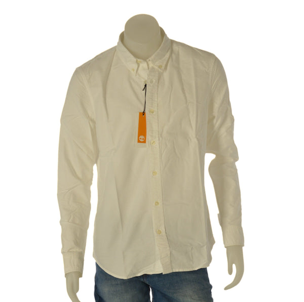 CAMICIA UOMO RAGAZZO MANICA LUNGA BUTTON DOWN MARCA TIMBERLAND ART. TB0A6GPN