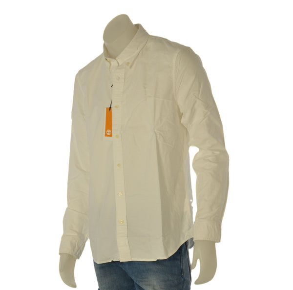 CAMICIA UOMO RAGAZZO MANICA LUNGA BUTTON DOWN MARCA TIMBERLAND ART. TB0A6GPN