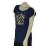 MAGLIA DONNA RAGAZZA STAMPA MARCA GAIA B ART. 188