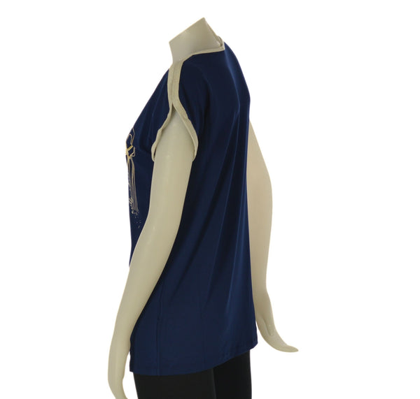 MAGLIA DONNA RAGAZZA STAMPA MARCA GAIA B ART. 188