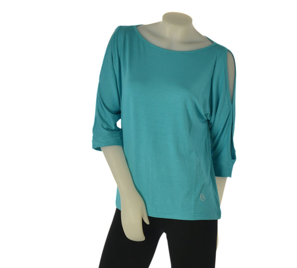 MAGLIA DONNA RAGAZZA MANICA TRE QUARTI MARCA COVERI ART. DT3928