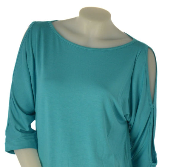 MAGLIA DONNA RAGAZZA MANICA TRE QUARTI MARCA COVERI ART. DT3928