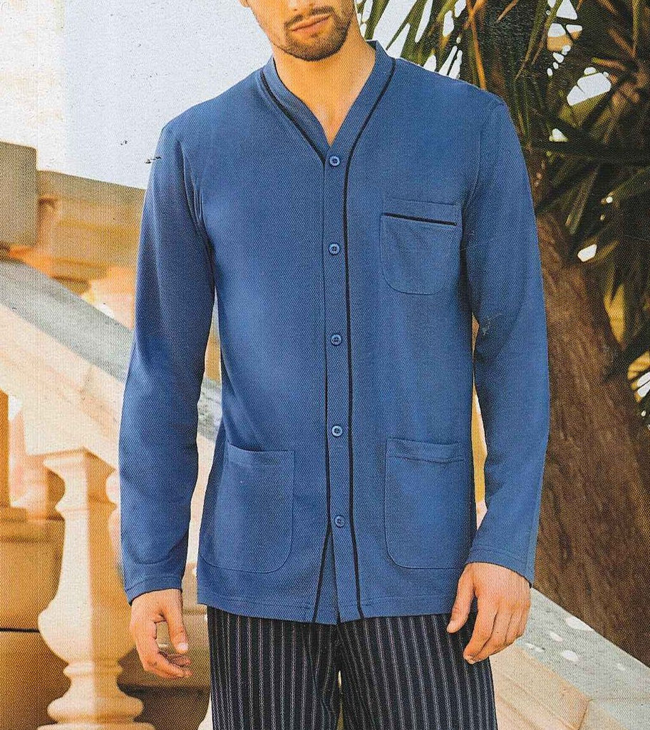 Pantaloni Pigiama Uomo In Cotone Spazzolato – Quadri Classici – Vita Elastica Con Coulisse – Tasche – Taglie XS-XL