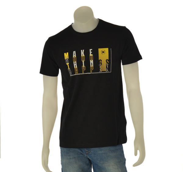 T-SHIRT UOMO RAGAZZO MANICA CORTA STAMPA MARCA GRANCHIO ART. 42HGS132