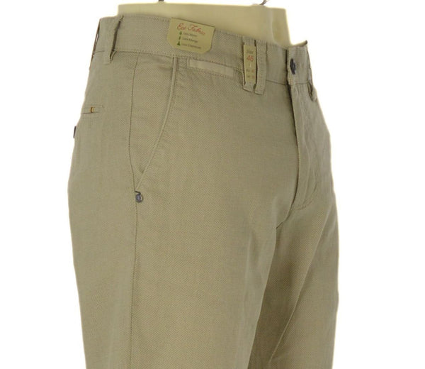 PANTALONI UOMO RAGAZZO COTONE MICROFANTASIA MARCA SEA BERRIER ART. EMMEN-71