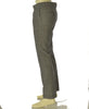 PANTALONI UOMO RAGAZZO SLIM FIT MISTO LINO MARCA A&P BIANCHI ART. 3944