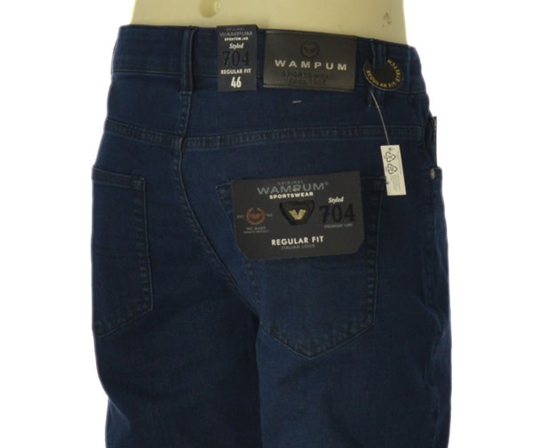 JEANS UOMO RAGAZZO CINQUE TASCHE REGULAR FIT MARCA WAMPUM ART. 11704 1E14