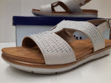 SANDALO DONNA RAGAZZA COMODO STRASS PERLINE MARCA INBLU ART.PG34