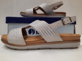 SANDALO DONNA RAGAZZA COMODO STRASS PERLINE MARCA INBLU ART.PG34
