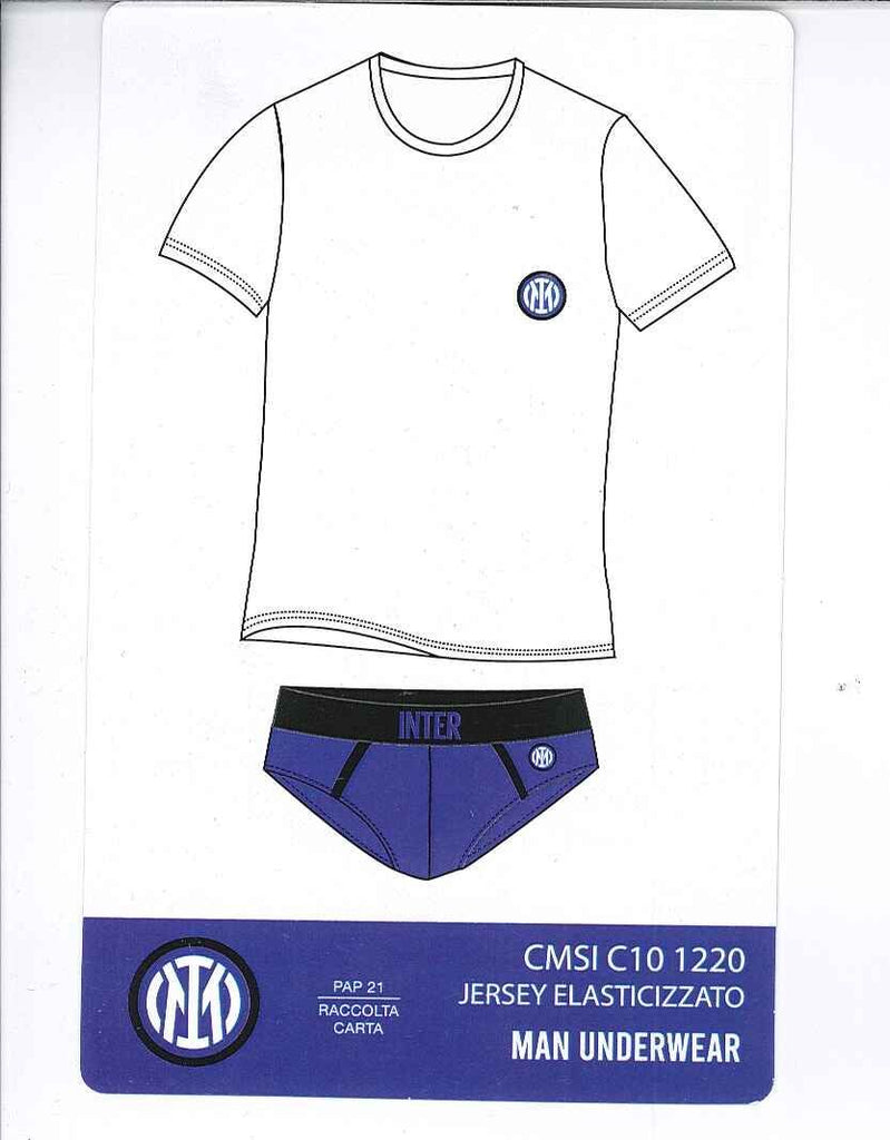 Completo Intimo Inter Ufficiale T-Shirt + Slip Elasticizzato Uomo S M L XL XXL Nero Grigio IN11056NE (L Completo Intimo Inter Ufficiale T-Shirt + Slip Elasticizzato Uomo S M L XL XXL Nero Grigio IN11056NE (L