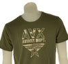 T-SHIRT UOMO RAGAZZO STAMPA COTONE MARCA AVIREX ART. AX0828
