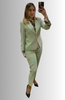 TAILLEUR PANTALONE CAPRI GIACCA TRE QUARTI DONNA GRIFFAI ART.DGP7003